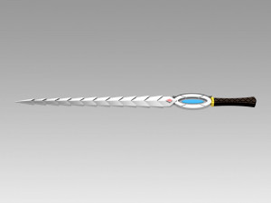 chaika the coffin princess hitsugi no chaika bohdan sword Modelo de impresión 3D