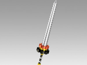 final fantasy type-0 machina cosplay prop replica 3D Print Model
