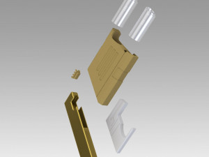 star trek enterprise naussian phaser cosplay prop replica Modèles 3D en vedette