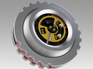 replika bomby ansata star trek tng voyager Enterprise Model do druku 3D