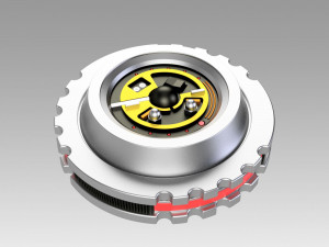 star trek tng voyager enterprise ansata bomb replica prop 3D Print Model