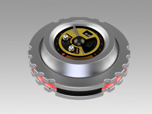 star trek tng voyager enterprise ansata bomb replica prop 3D Print Model