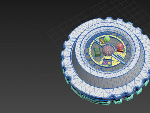 star trek tng voyager enterprise ansata bomb replica prop 3D Print Model