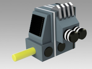 star trek deep space nine subspace tranceiver inverter 3D Принт Модель