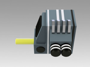 star trek deep space nine subspace tranceiver inverter 3D Принт Модель