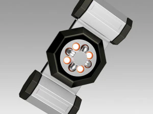 Star Trek en la oscuridad desactivador de torpedos cosplay prop Modelo de impresión 3D