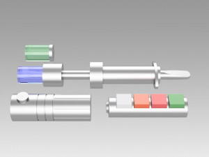 star trek roddenberry original series dr mccloy medical kit 3Dプリントモデル