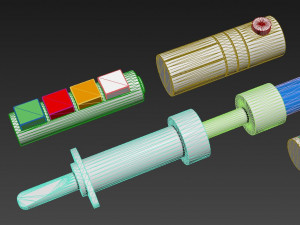star trek roddenberry original series dr mccloy medical kit 3Dプリントモデル