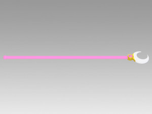sailor moon usagi tsukino princess serenity cosplay prop Model Cetak 3D