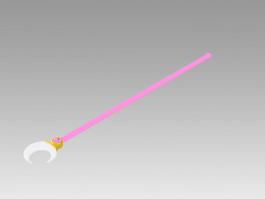 sailor moon usagi tsukino princess serenity cosplay prop Model Cetak 3D