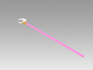 sailor moon usagi tsukino princess serenity cosplay prop Model Cetak 3D