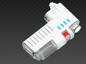 star trek discovery hypo spray replica prop cosplay 3D प्रिंट मॉडल