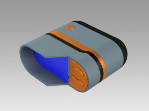 star trek prop dr phlox scanner replica prop cosplay 3D Print Model