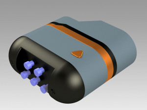 star trek prop dr phlox scanner replica prop cosplay 3D Print Model