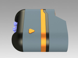 star trek prop dr phlox scanner replica prop cosplay 3D Print Model