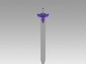 genshin impact kaeya traveler jean sword prop replica 3D Print Model
