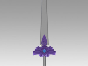 genshin impact kaeya traveler jean sword prop replica 3Dプリントモデル