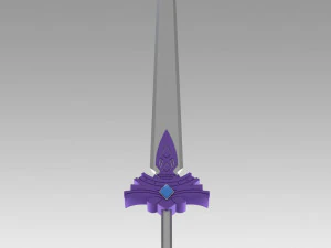 genshin impact kaeya traveler jean sword prop replica 3D Print Model
