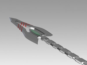neon genesis evangelion eva asuka langley sohryu flare spear 3D Print Model