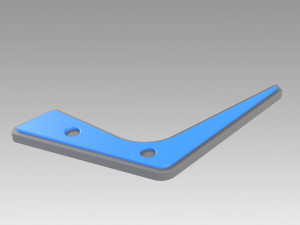 avatar the last airbender sokka cosplay boomerang prop Modèles 3D en vedette