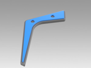 avatar the last airbender sokka cosplay boomerang prop Modèles 3D en vedette