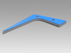 avatar the last airbender sokka cosplay boomerang prop Modèles 3D en vedette