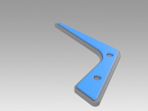 avatar the last airbender sokka cosplay boomerang prop Modèles 3D en vedette