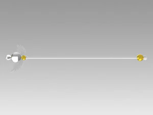 sailor moon stars sailor cosmos chibi chibi staff 3D Print Model