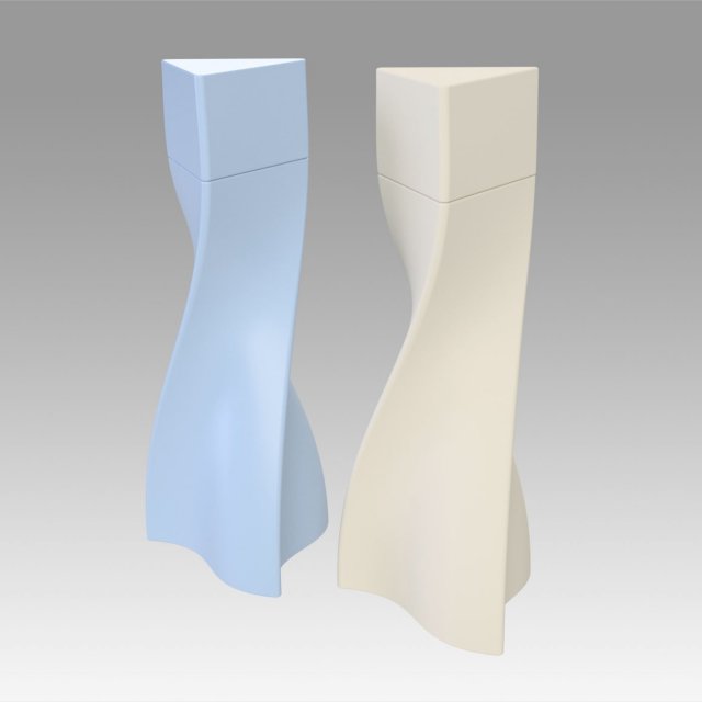 salt and pepper shakers Modello di stampa 3D .c4d .max .obj .3ds .fbx .stl .blend 