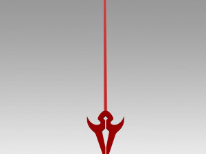 touhou project vampire remilia scarlet spear cosplay prop Modèles 3D en vedette