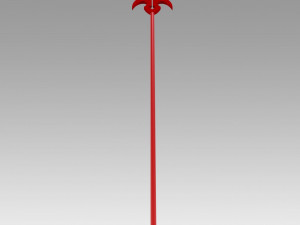touhou project vampire remilia scarlet spear cosplay prop Modèles 3D en vedette