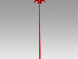 touhou project vampire remilia scarlet spear cosplay prop 3D Print Model