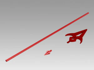 touhou project vampire remilia scarlet spear cosplay prop 3D Print Model