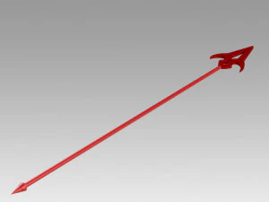 touhou project vampire remilia scarlet spear cosplay prop 3D Print Model