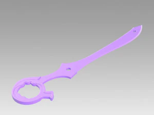 kill la kill nui harime cosplay prop 3D Print Model