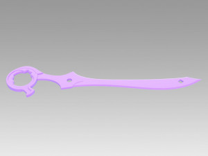 kill la kill nui harime cosplay prop 3D Принт Модель