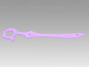 kill la kill nui harime cosplay prop 3D Print Model