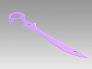 kill la kill nui harime cosplay prop 3D Принт Модель