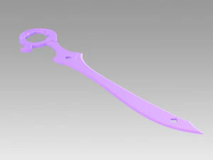 kill la kill nui harime cosplay prop 3D Print Model