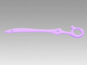 kill la kill nui harime cosplay prop 3D Print Model