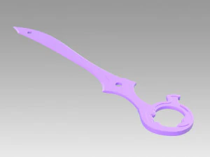 kill la kill nui harime cosplay prop 3D Print Model