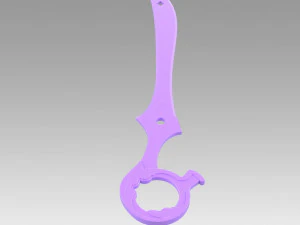 kill la kill nui harime cosplay prop 3D Print Model
