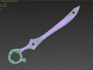 kill la kill nui harime cosplay prop 3D Принт Модель