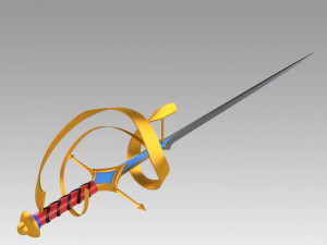 tokyo mirage sessions fe itsuki aoi mirage master sword 3D Принт Модель