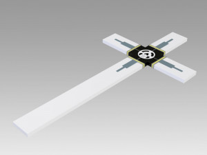 trinicholas d wolfwood cosplay prop 3D Baskı Modeli
