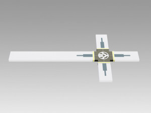 trinicholas d wolfwood cosplay prop 3D Baskı Modeli