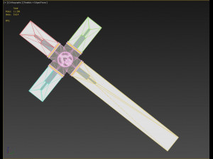 trinicholas d wolfwood cosplay prop 3D Baskı Modeli