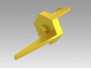 star trek prop replica kataan probe droid pendant Modelo de Impressão 3D