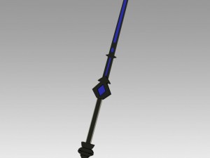 arknights steward sword cosplay prop 3D Print Model