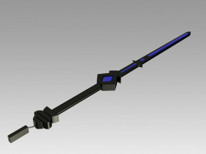 arknights steward sword cosplay prop Modelo de impresión 3D